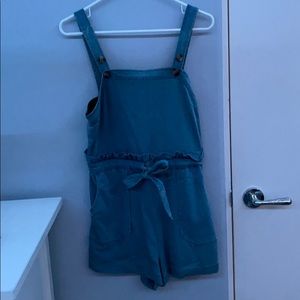 Denim Romper